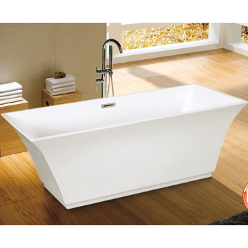 Abzu Acrylic 67 in Rectangular Freestanding Bath Tub